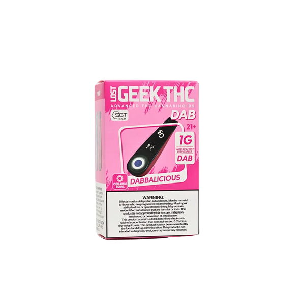 LOST GEEK THC 1GM DISPOSABLE DAB PEN GEEK THC
