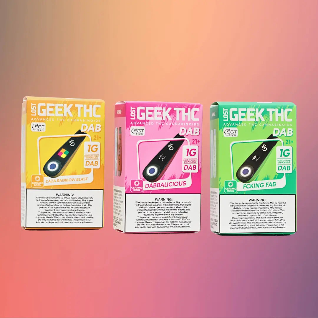 LOST GEEK THC 1GM DISPOSABLE DAB PEN GEEK THC