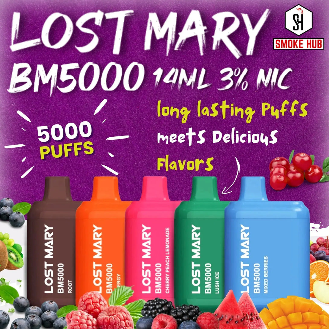 LOST MARY BM5000 PUFF DISPOSABLE LOST MARY