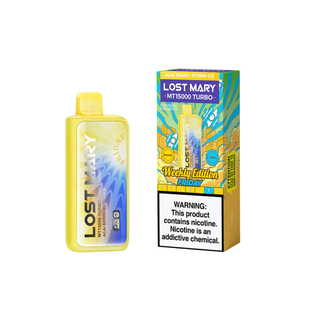 LOST MARY MT15000 TURBO RECHARGEABLE DISPOSABLE DEVICE LOST MARY