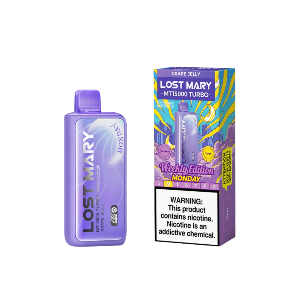 LOST MARY MT15000 TURBO RECHARGEABLE DISPOSABLE DEVICE LOST MARY