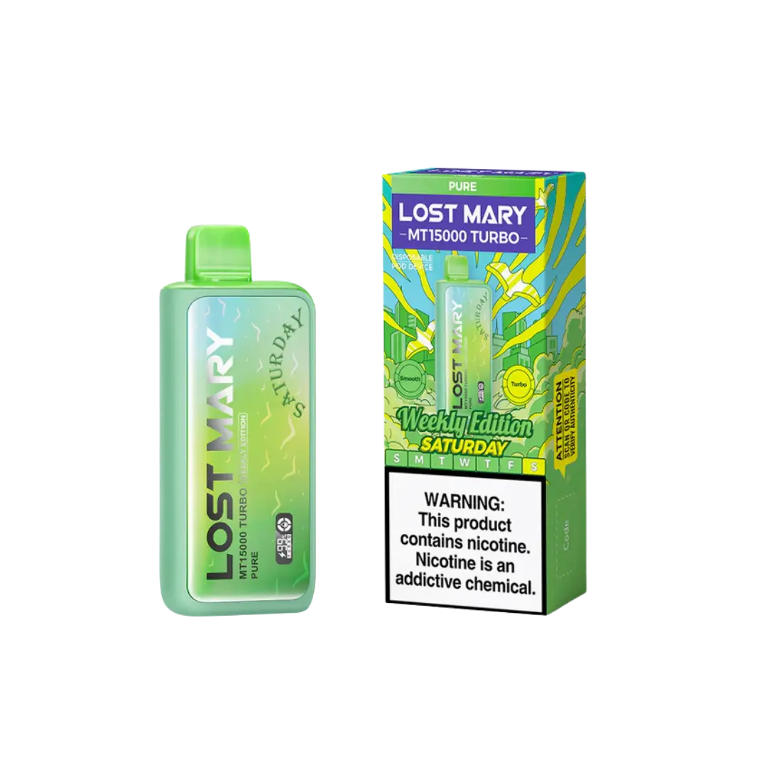 LOST MARY MT15000 TURBO RECHARGEABLE DISPOSABLE DEVICE LOST MARY