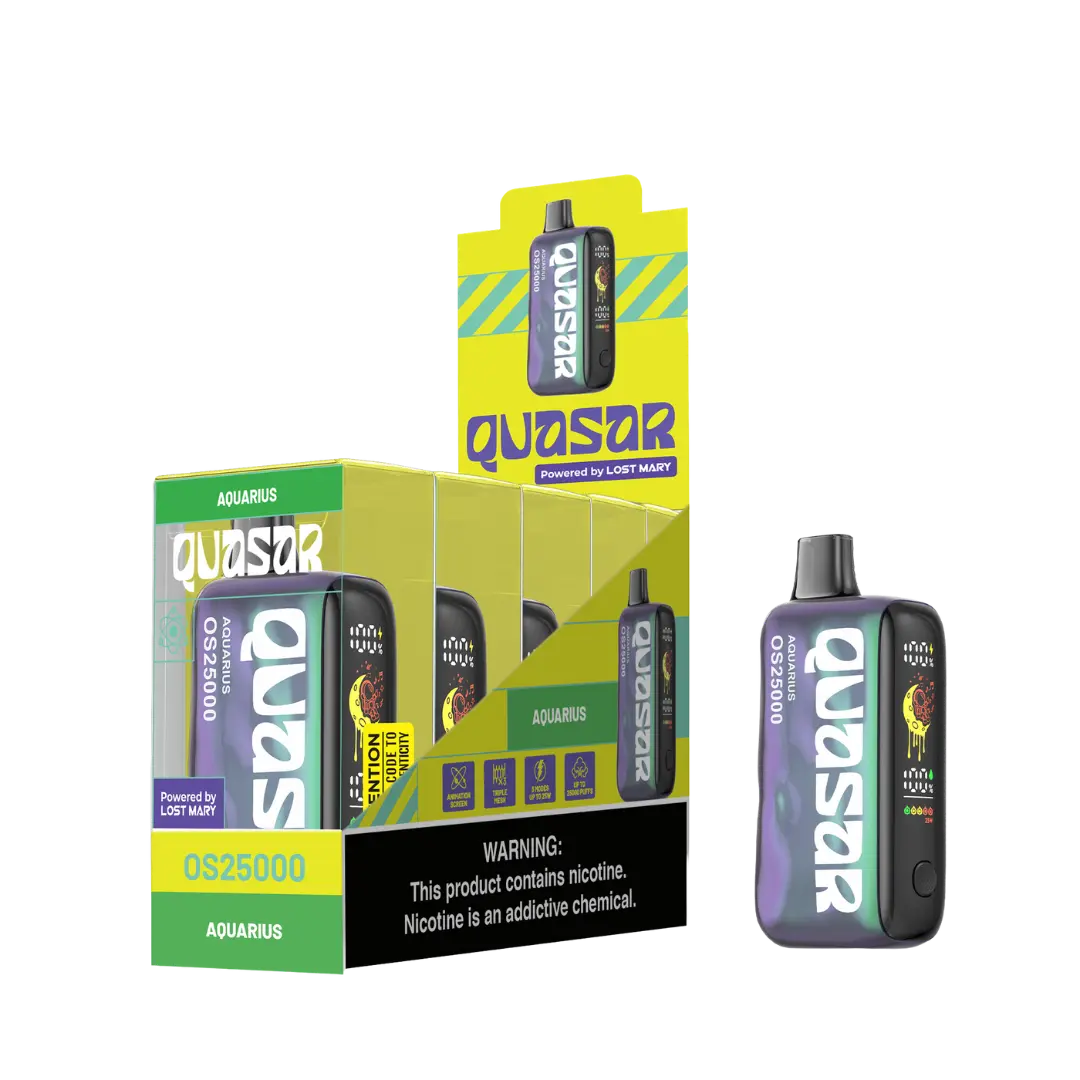 LOST MARY QUASAR OS25000 PUFFS DISPOSABLE LOST MARY