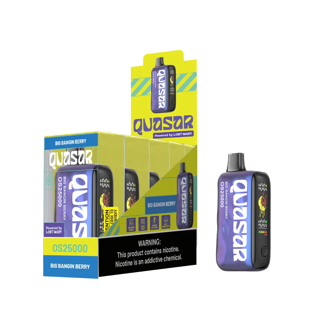 LOST MARY QUASAR OS25000 PUFFS DISPOSABLE LOST MARY