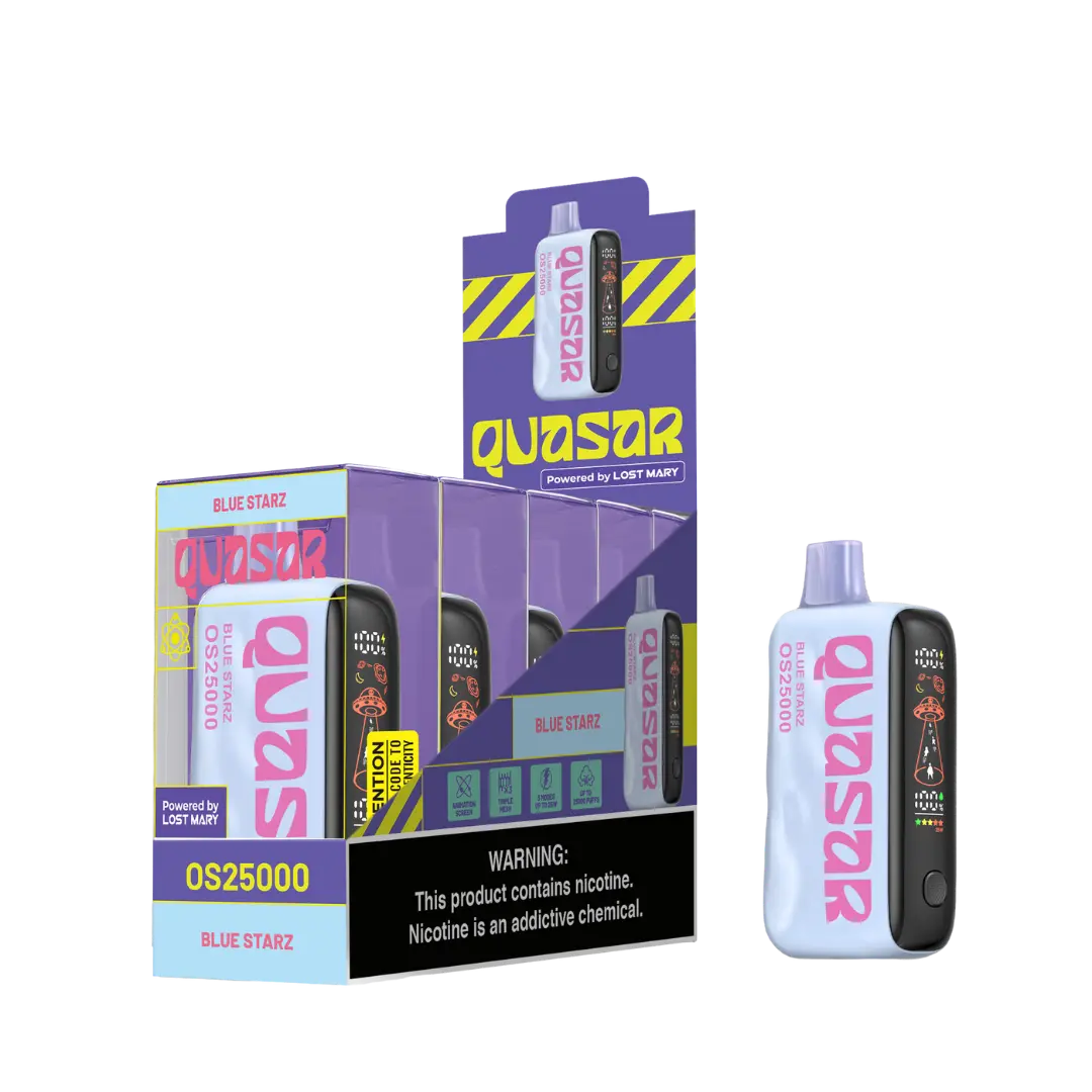 LOST MARY QUASAR OS25000 PUFFS DISPOSABLE LOST MARY