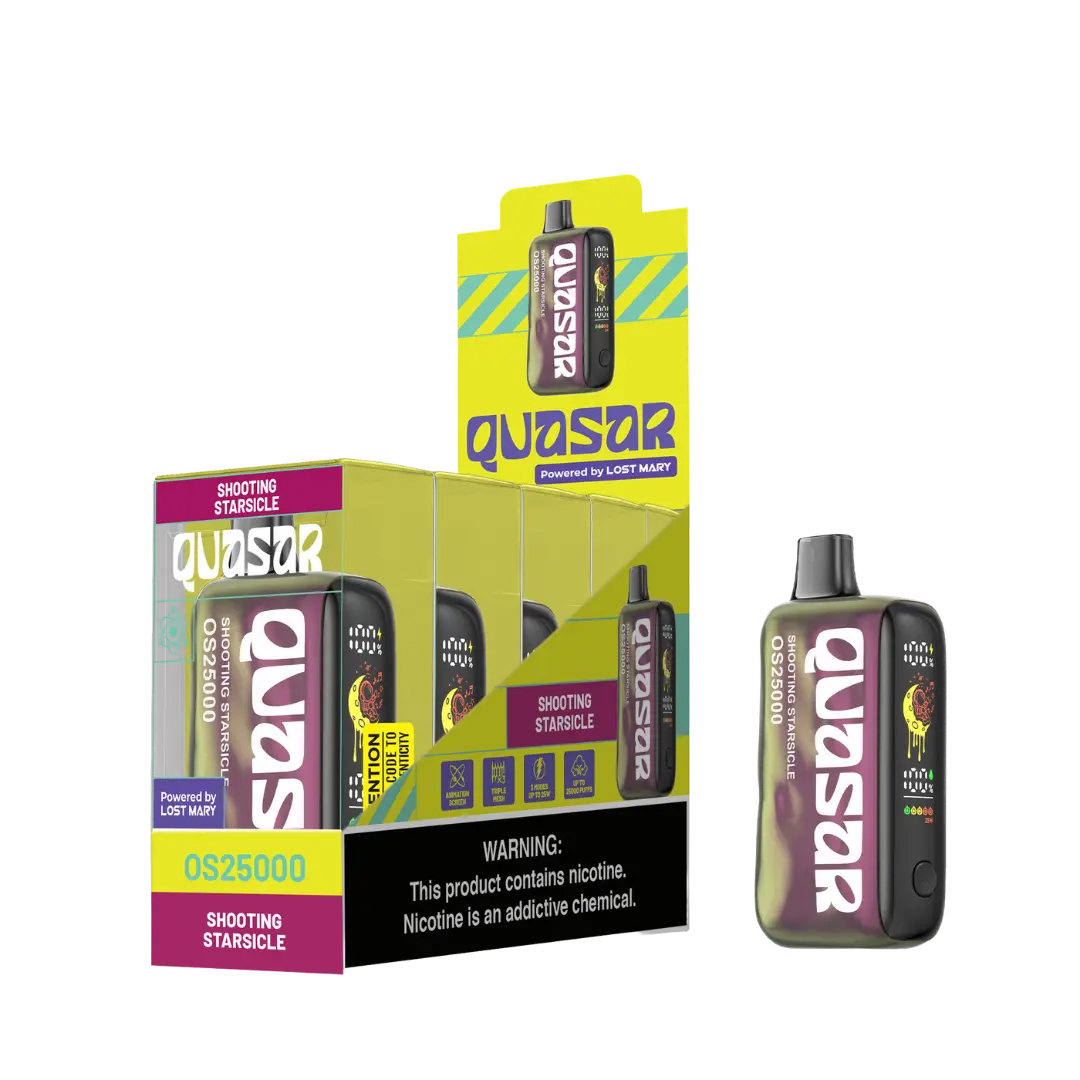 LOST MARY QUASAR OS25000 PUFFS DISPOSABLE LOST MARY