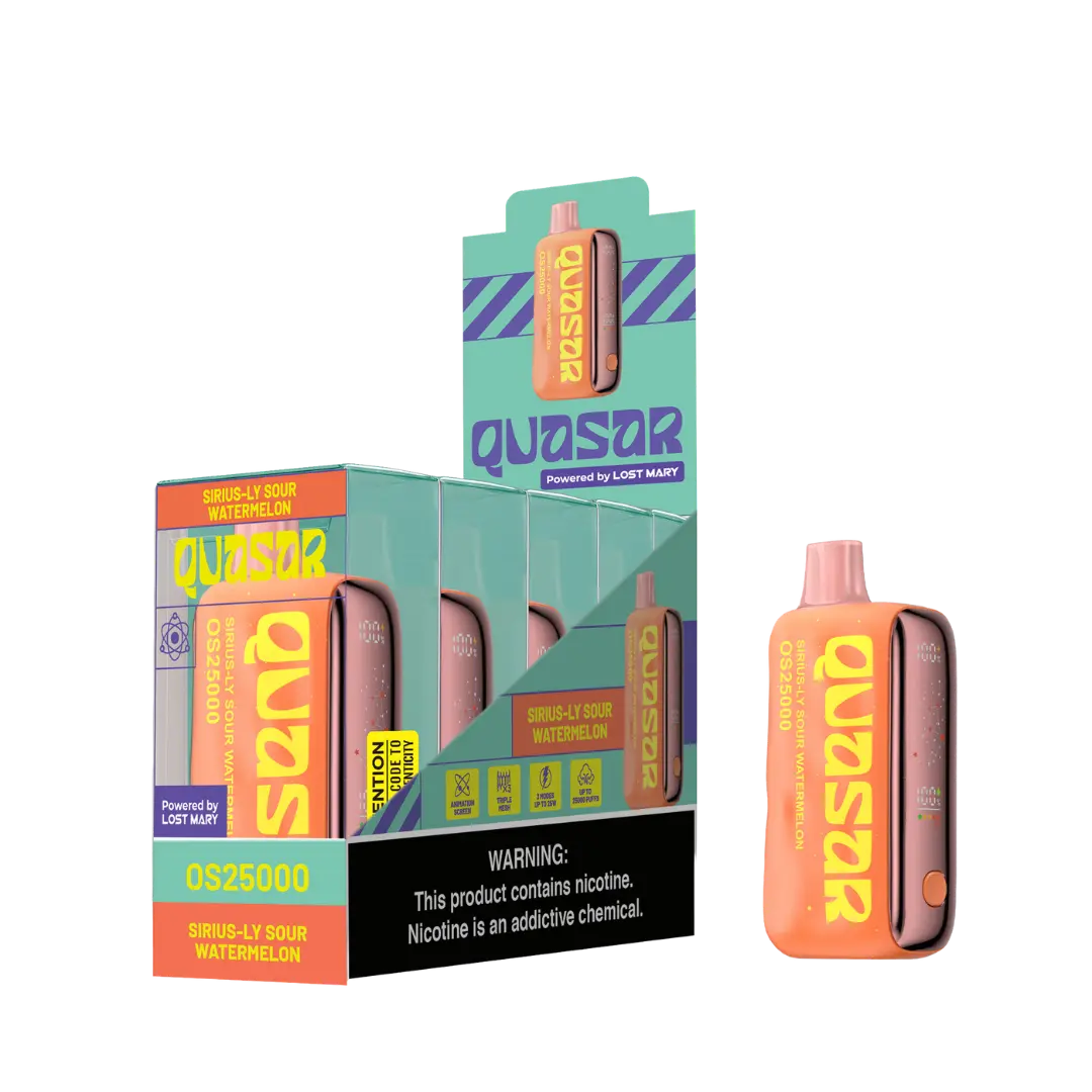 LOST MARY QUASAR OS25000 PUFFS DISPOSABLE LOST MARY