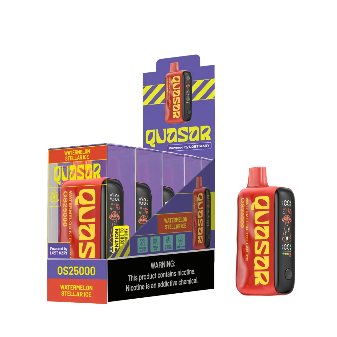 LOST MARY QUASAR OS25000 PUFFS DISPOSABLE LOST MARY