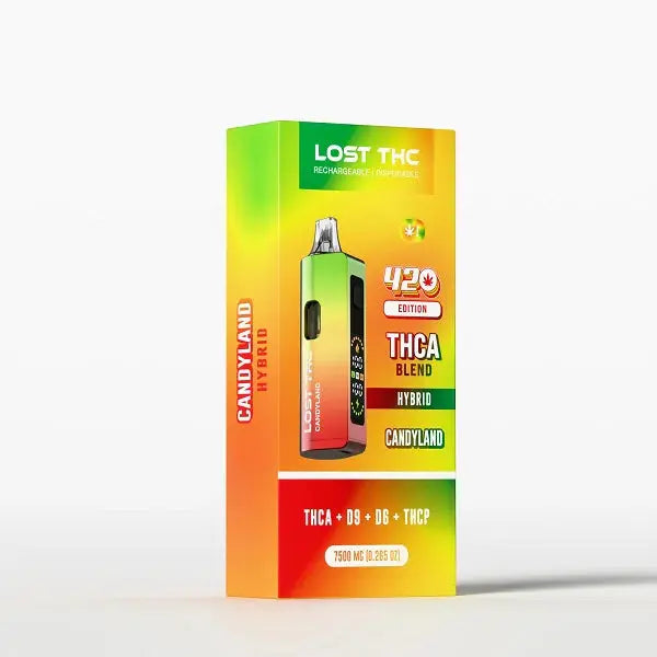 LOST THC 420 EDITION THCA BLEND THCA+D9+D6+THCP 7.5G DISPOSABLE LOST THC