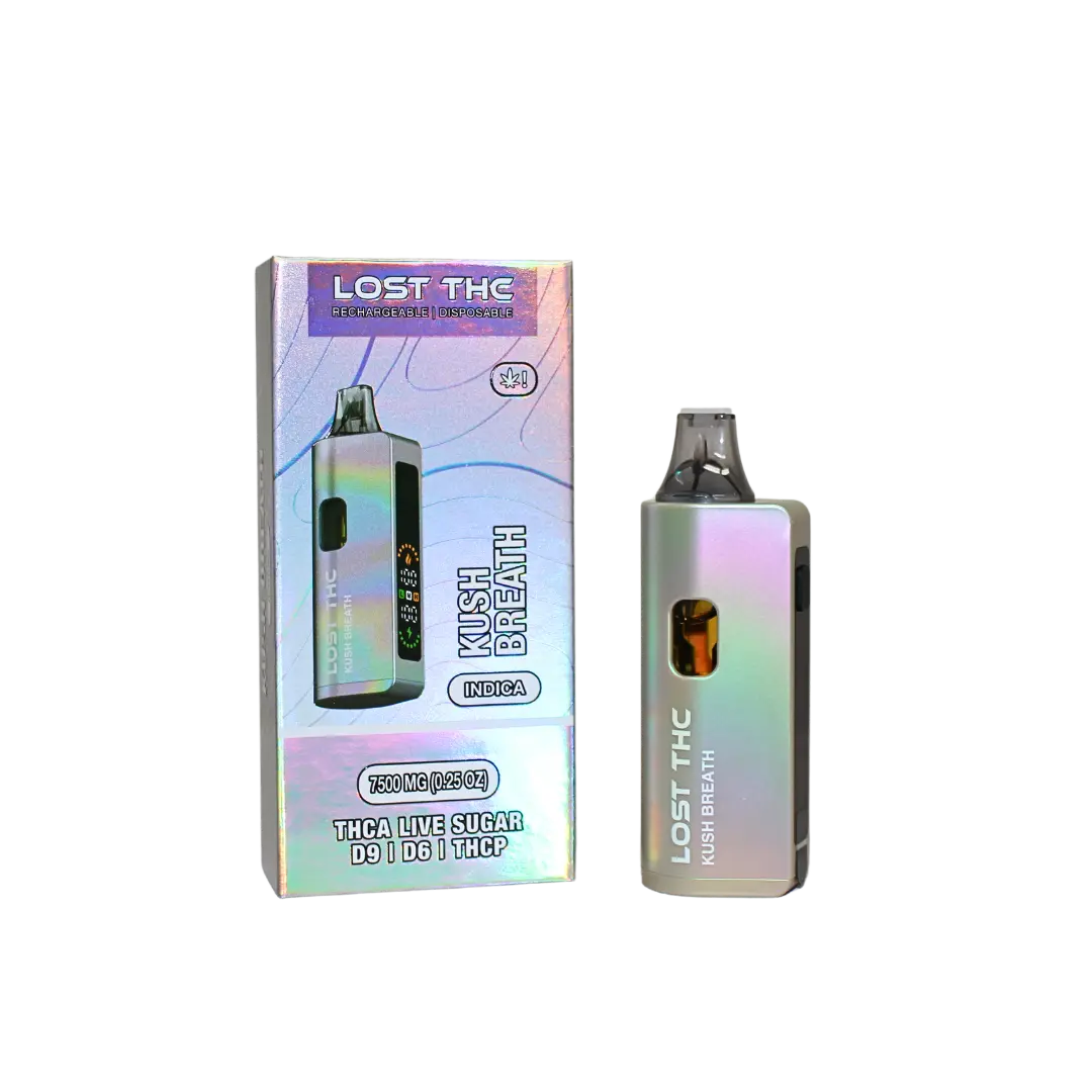 LOST THC V2 7.5GM THCA PLATINUM EDITION DISPOSABLE LOST THC