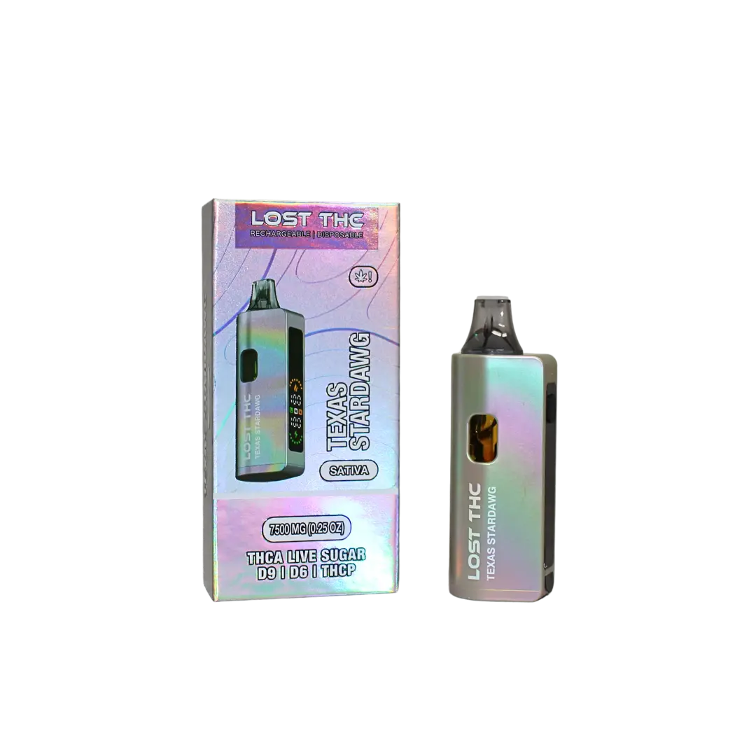LOST THC V2 7.5GM THCA PLATINUM EDITION DISPOSABLE LOST THC