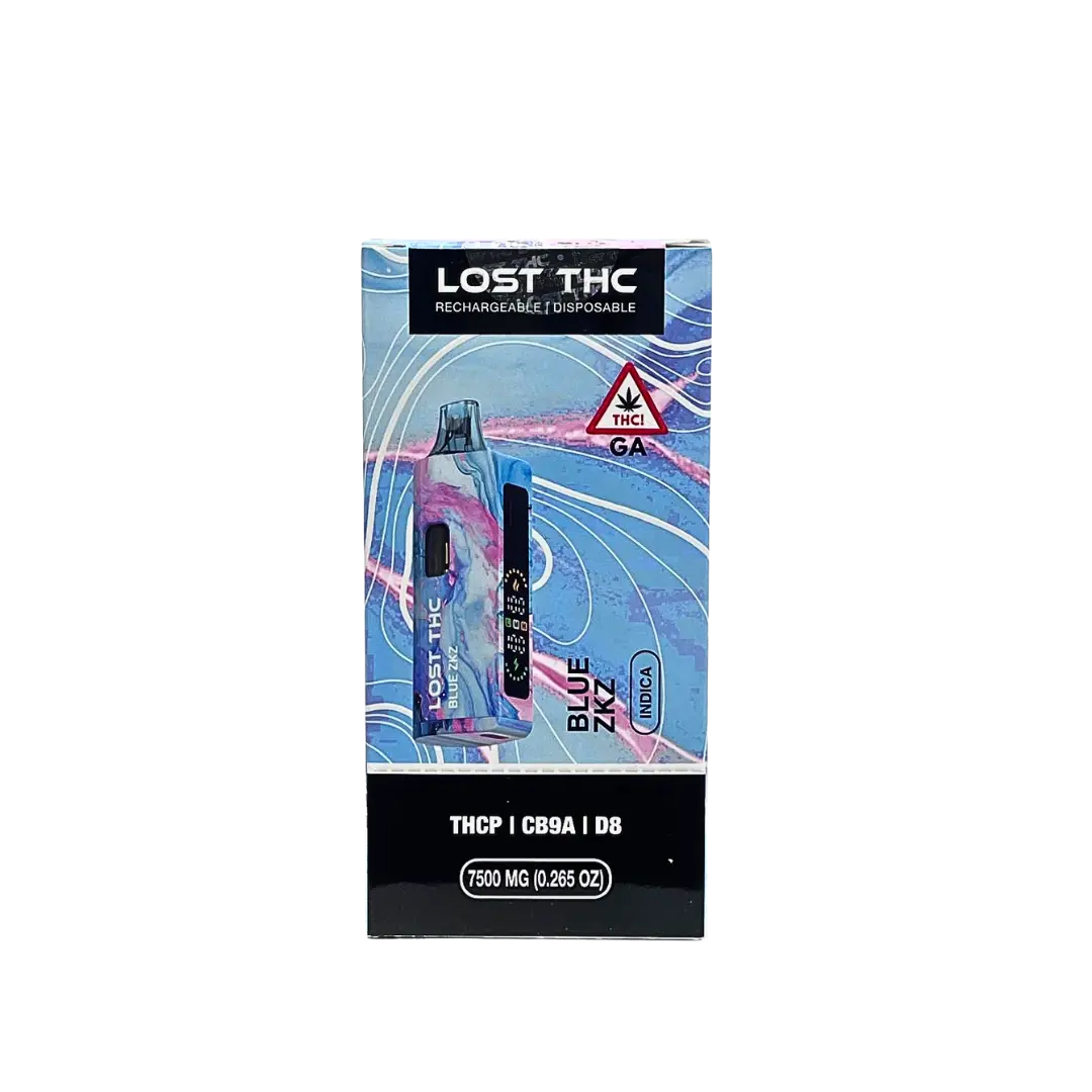 LOST THC V2 7.5GM THCP + CB9A DISPOSABLE LOST THC