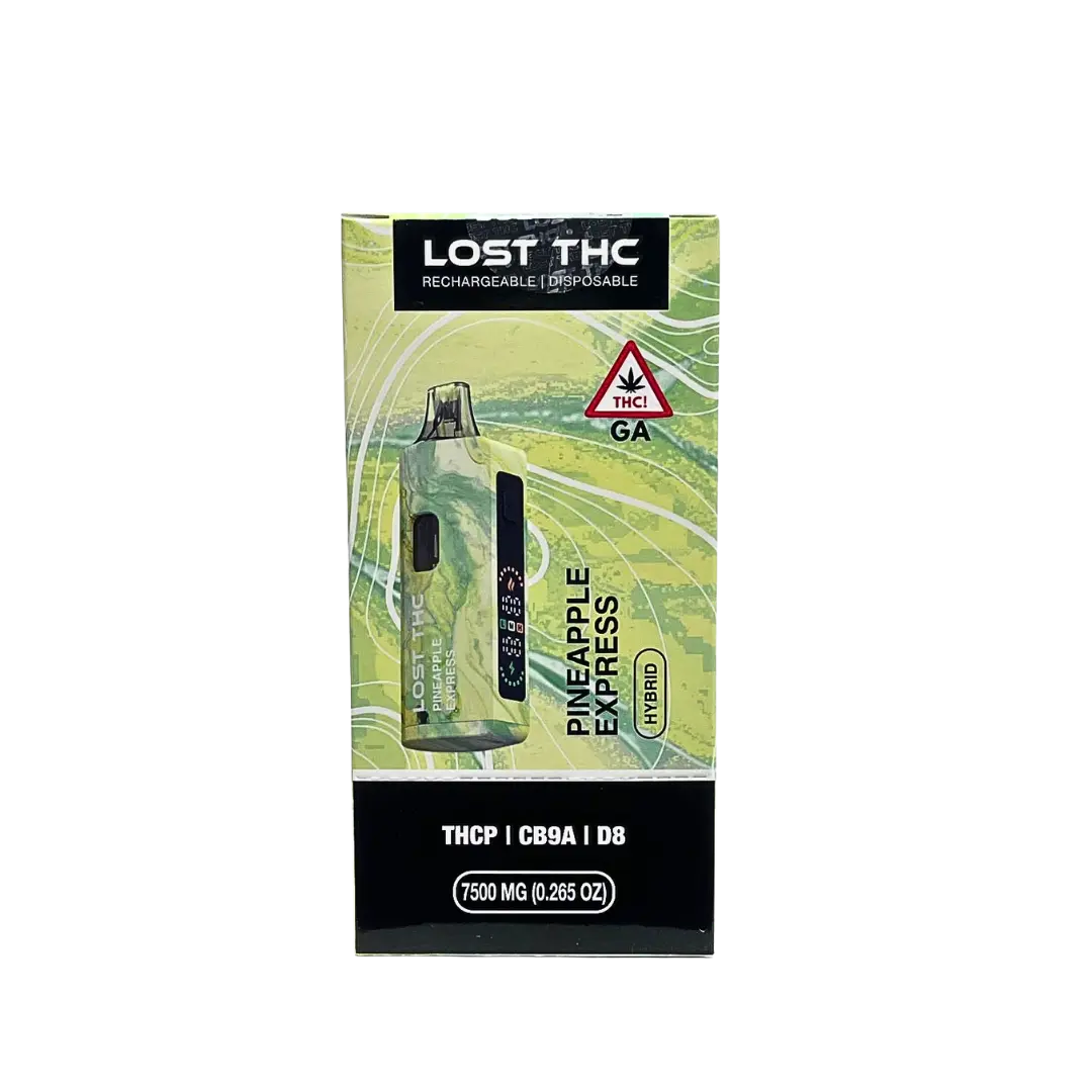 LOST THC V2 7.5GM THCP + CB9A DISPOSABLE LOST THC