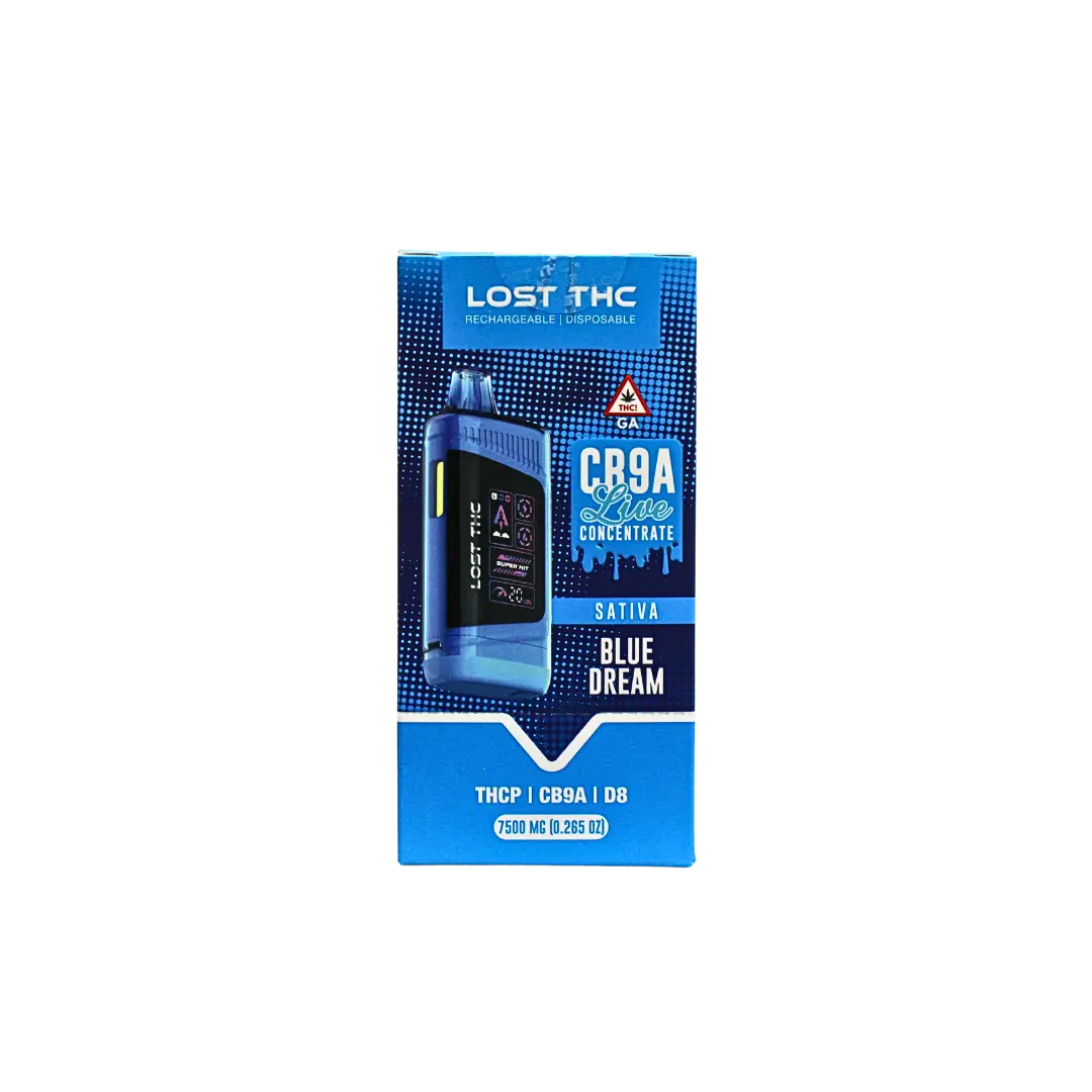 LOST THC V3 7.5GM THC-P + CB9A LIVE CONCENTRATE DISPOSABLE LOST THC