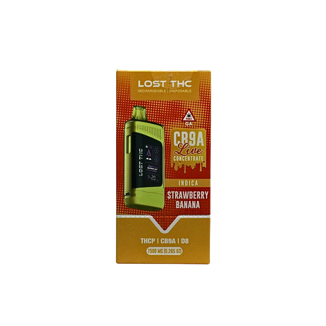 LOST THC V3 7.5GM THC-P + CB9A LIVE CONCENTRATE DISPOSABLE LOST THC