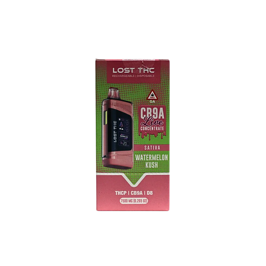 LOST THC V3 7.5GM THC-P + CB9A LIVE CONCENTRATE DISPOSABLE LOST THC