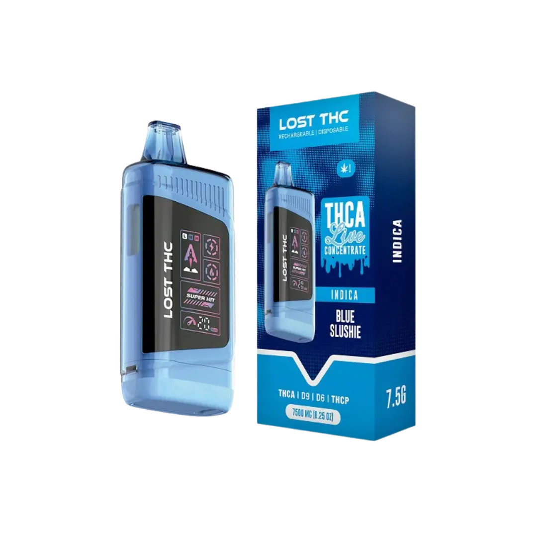 LOST THC V3 7.5GM THCA LIVE CONCENTRATE DISPOSABLE LOST THC