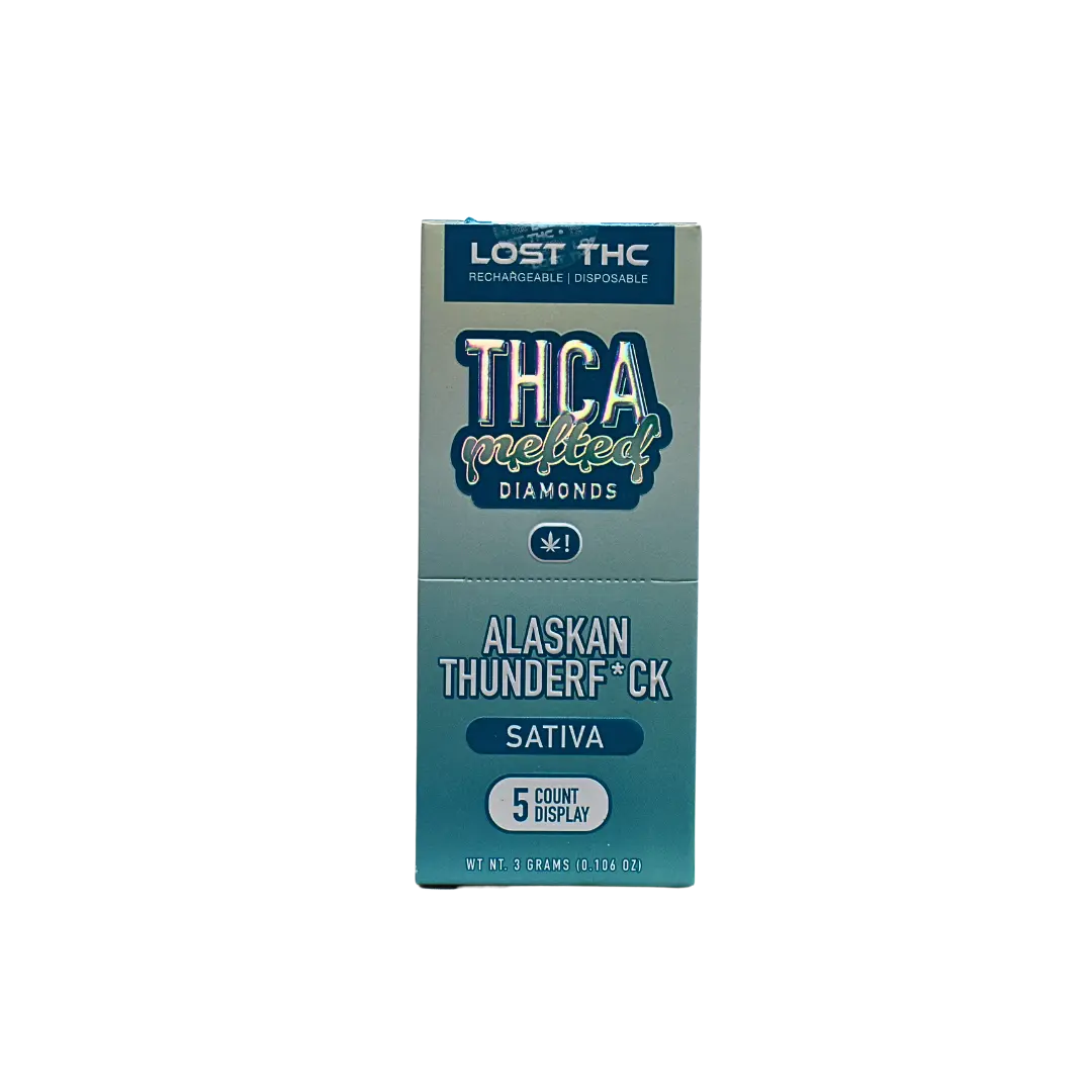 LOST THC V4 MELTED THCA DIAMONDS 3GM DISPOSABLE LOST THC