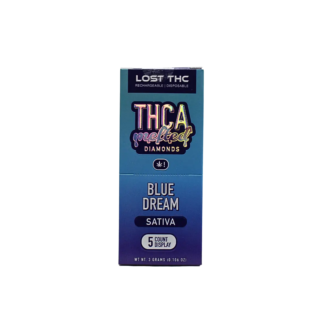 LOST THC V4 MELTED THCA DIAMONDS 3GM DISPOSABLE LOST THC