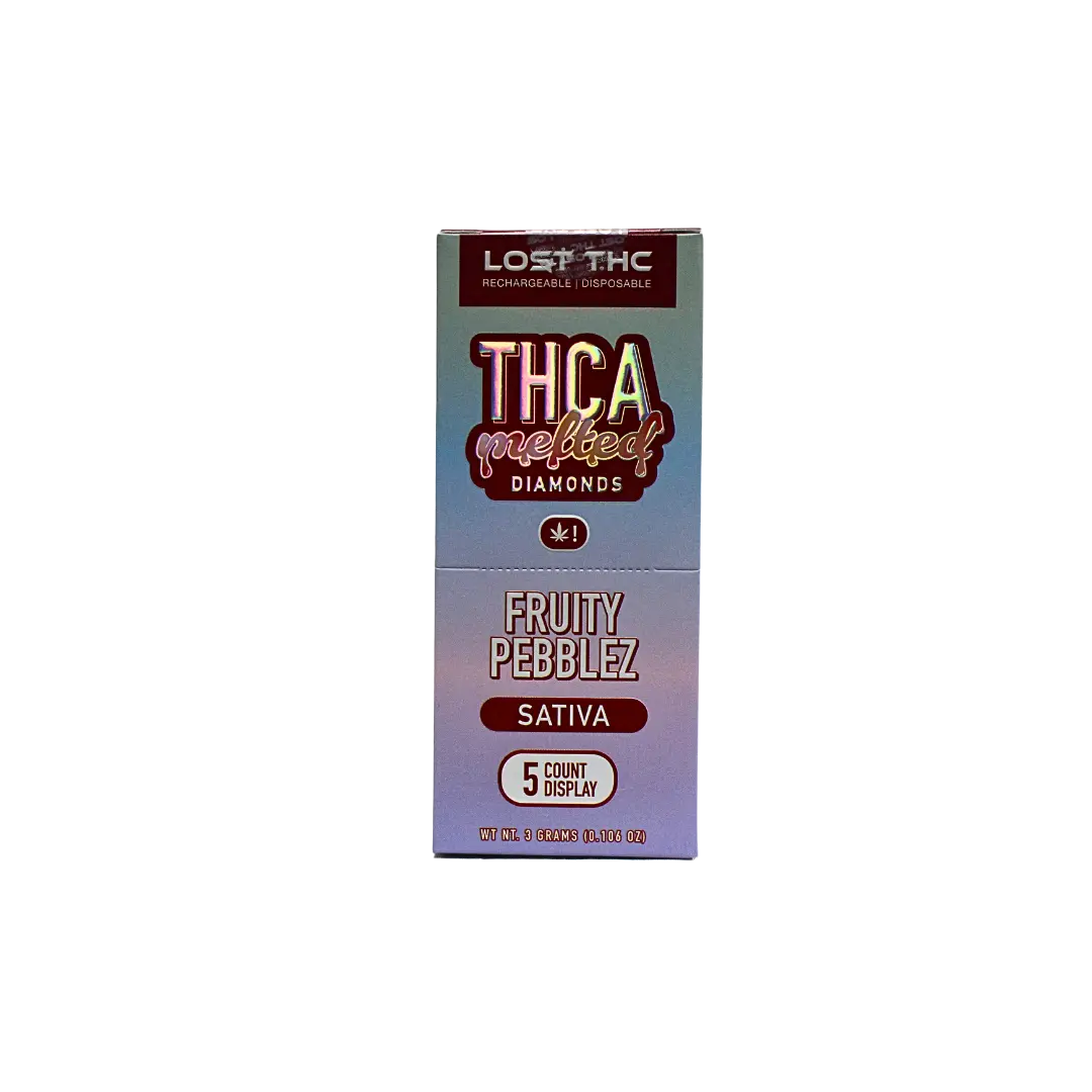 LOST THC V4 MELTED THCA DIAMONDS 3GM DISPOSABLE LOST THC