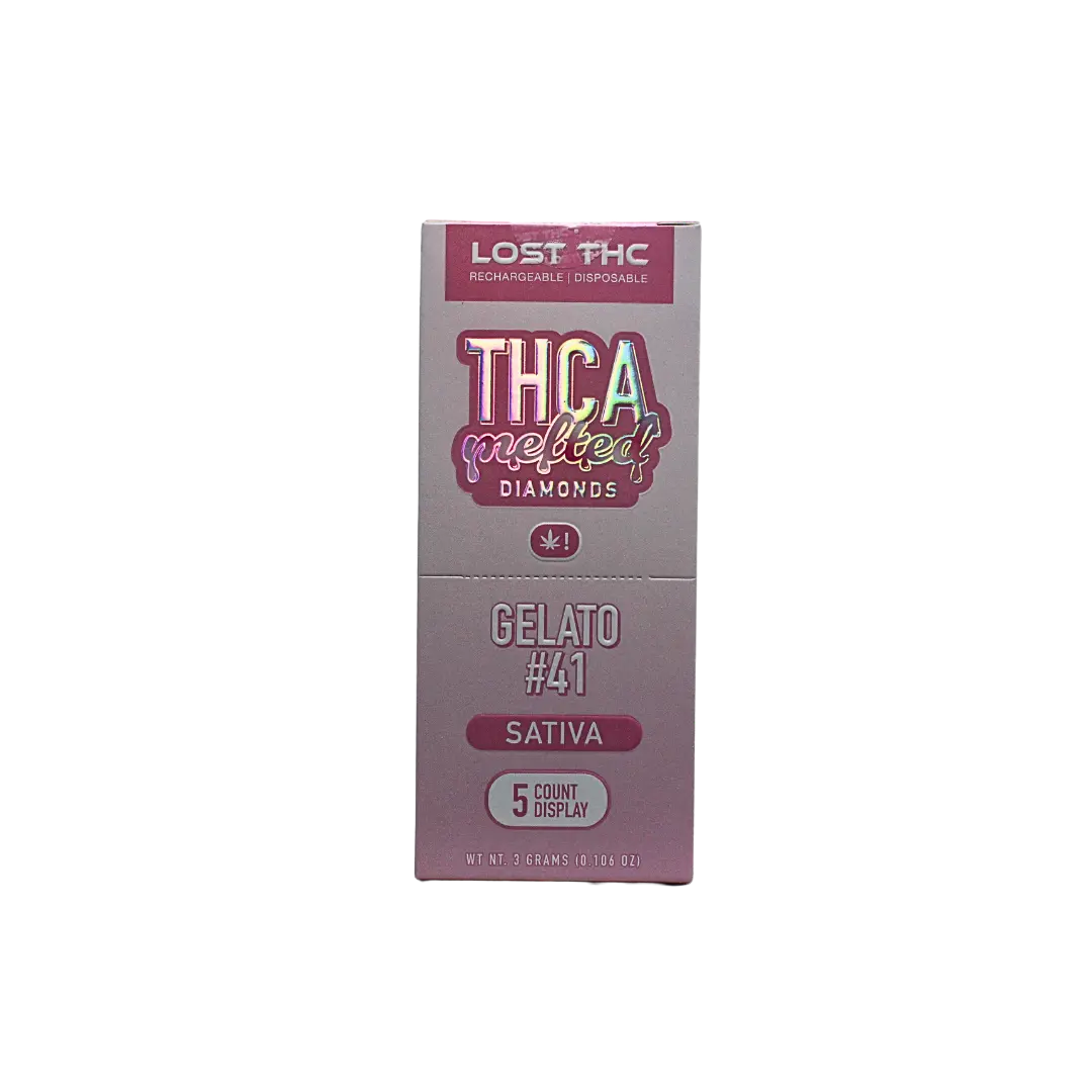 LOST THC V4 MELTED THCA DIAMONDS 3GM DISPOSABLE LOST THC