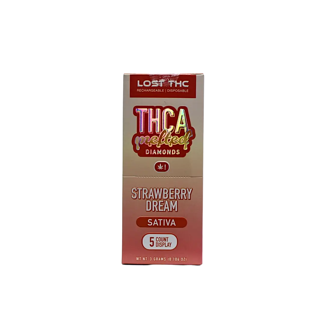LOST THC V4 MELTED THCA DIAMONDS 3GM DISPOSABLE LOST THC