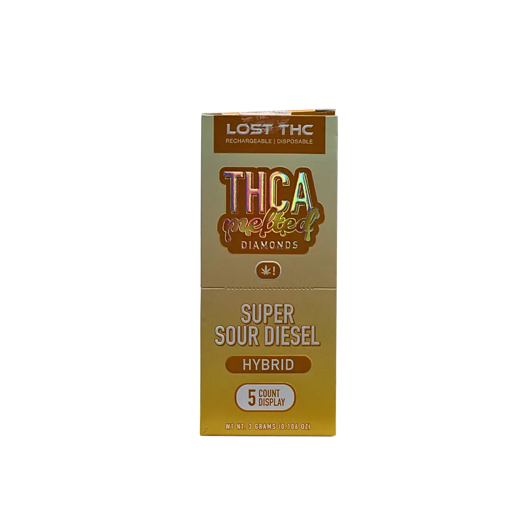 LOST THC V4 MELTED THCA DIAMONDS 3GM DISPOSABLE LOST THC