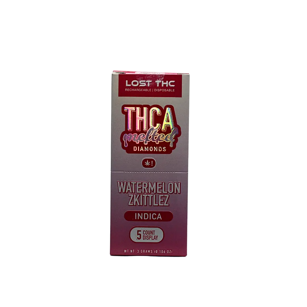 LOST THC V4 MELTED THCA DIAMONDS 3GM DISPOSABLE LOST THC