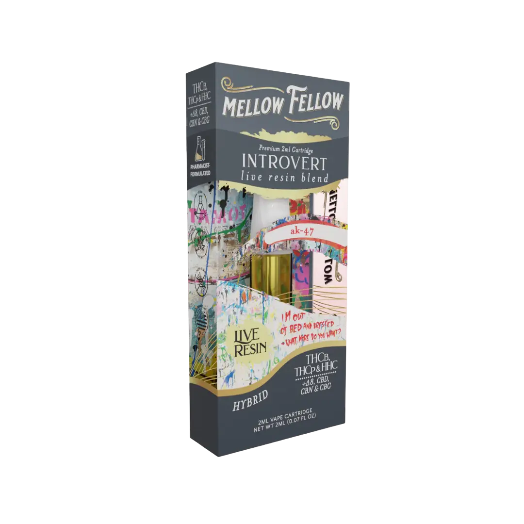 MELLOW FELLOW 2GM CART LIVE RESIN BLEND MELLOW FELLOW