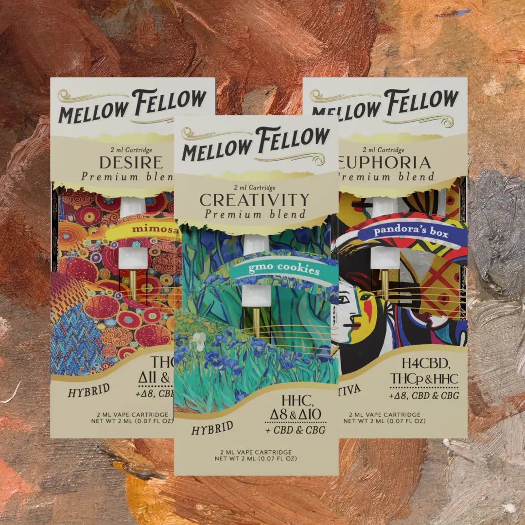 MELLOW FELLOW 2GM CART PREMIUM BLEND MELLOW FELLOW