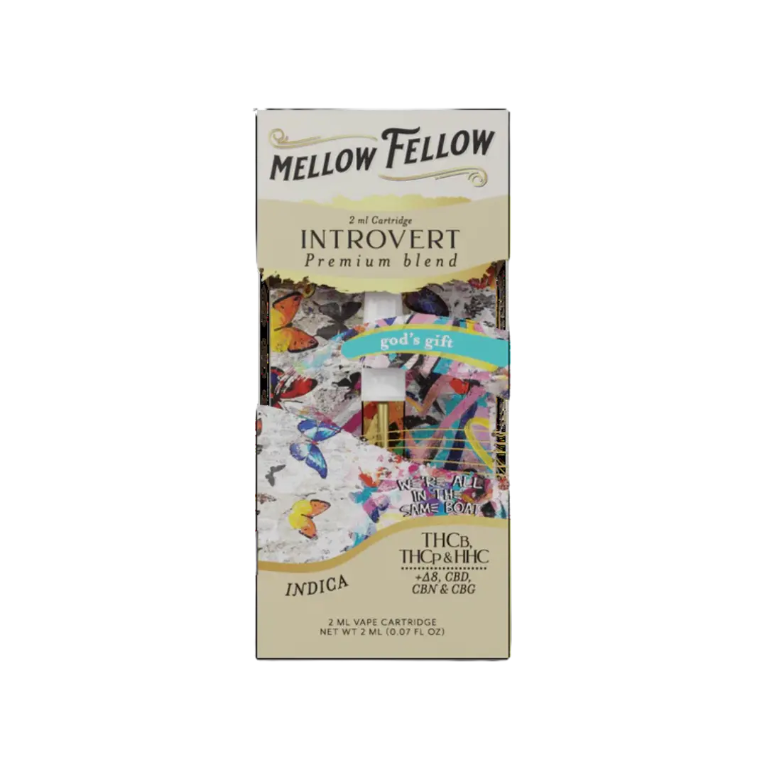MELLOW FELLOW 2GM CART PREMIUM BLEND MELLOW FELLOW