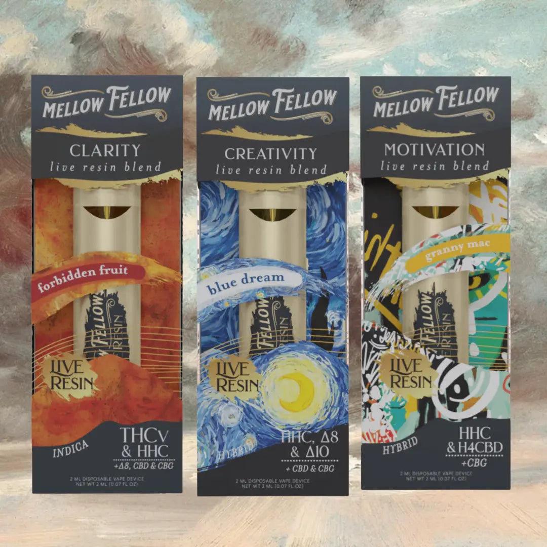 MELLOW FELLOW 2GM DISP LIVE RESIN BLEND MELLOW FELLOW