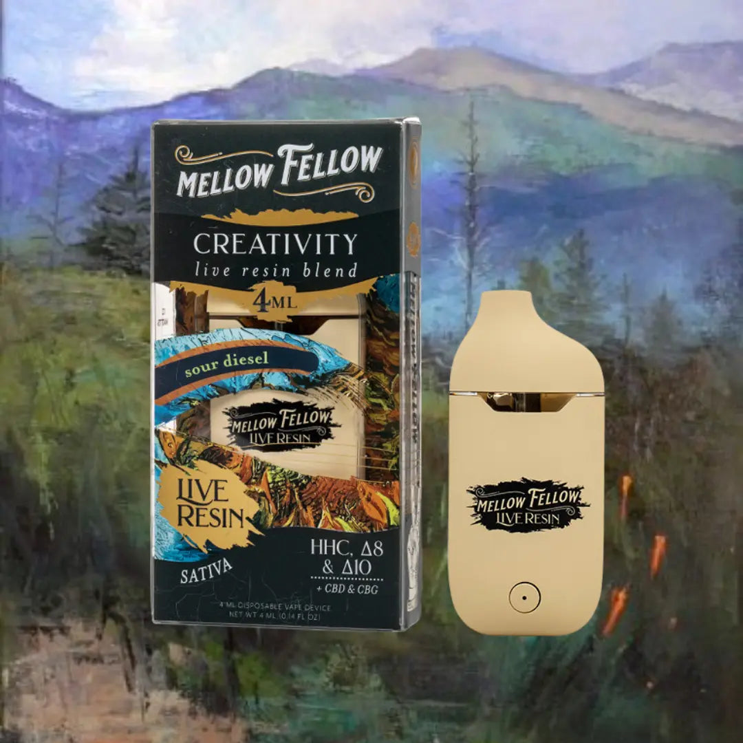 MELLOW FELLOW 4GM DISP LIVE RESIN BLEND MELLOW FELLOW