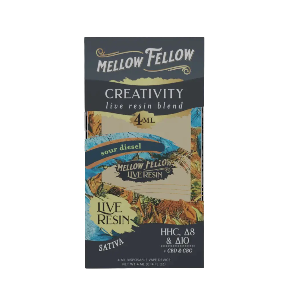 MELLOW FELLOW 4GM DISP LIVE RESIN BLEND MELLOW FELLOW
