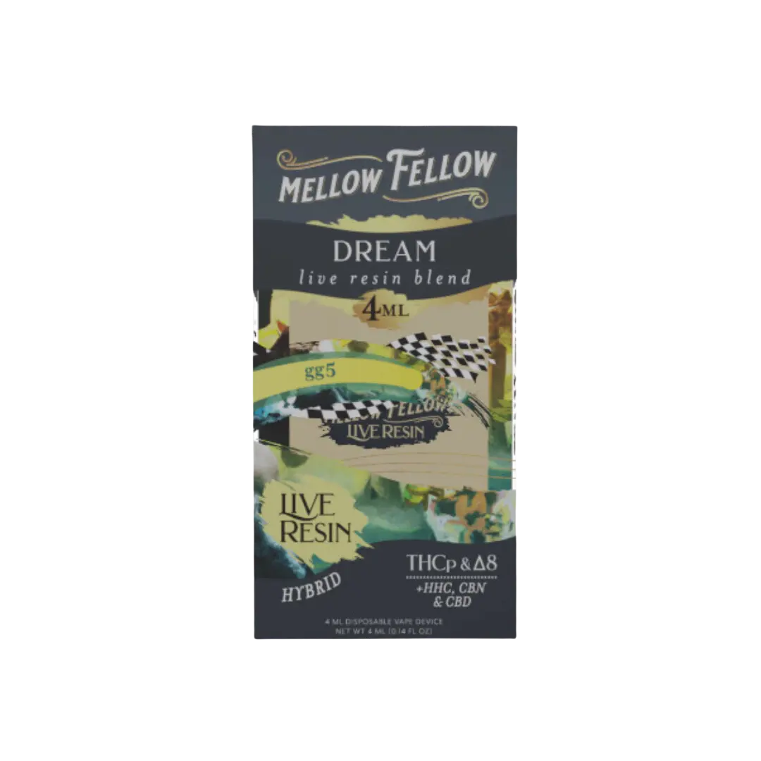 MELLOW FELLOW 4GM DISP LIVE RESIN BLEND MELLOW FELLOW