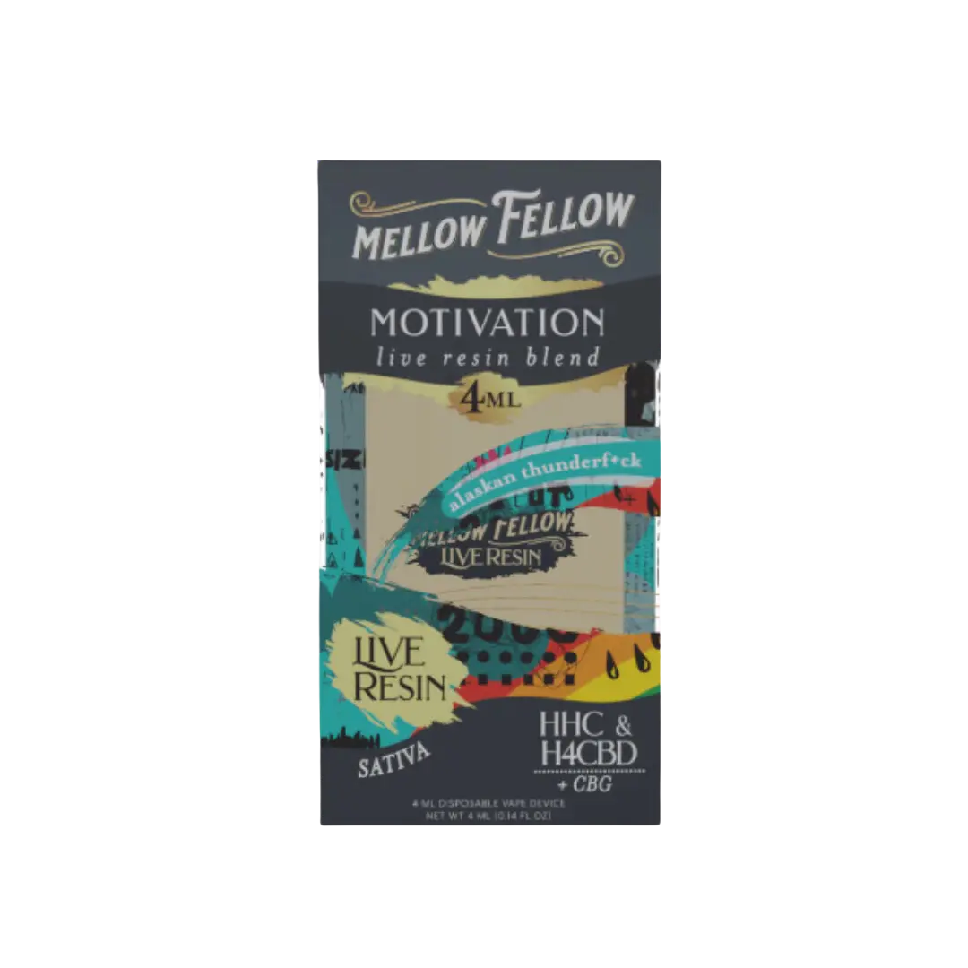 MELLOW FELLOW 4GM DISP LIVE RESIN BLEND MELLOW FELLOW
