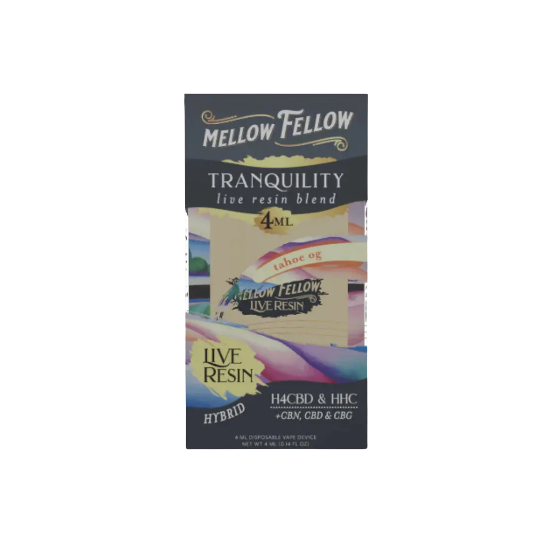 MELLOW FELLOW 4GM DISP LIVE RESIN BLEND MELLOW FELLOW