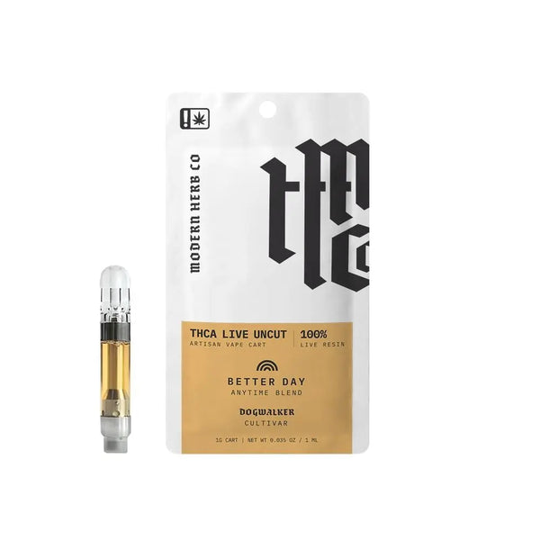 MODERN HERB CO. LIVE RESIN THCA UNCUT CARTRIDGE MODERN HERB CO.