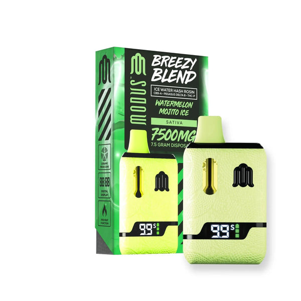 MODUS CB9A + THCP + D8P BREEZY BLEND 7.5GM DISPOSABLE MODUS