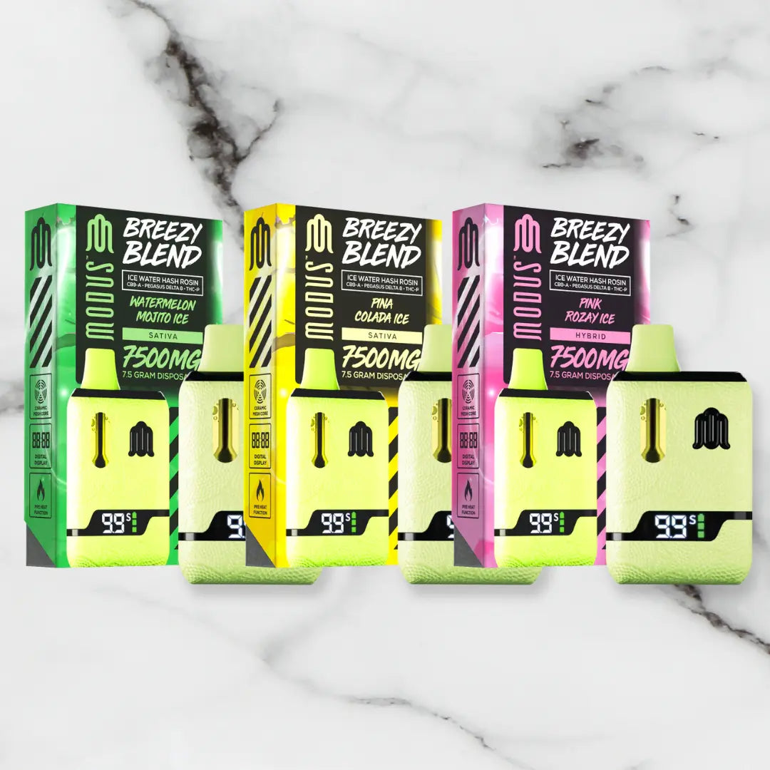 MODUS CB9A + THCP + D8P BREEZY BLEND 7.5GM DISPOSABLE MODUS