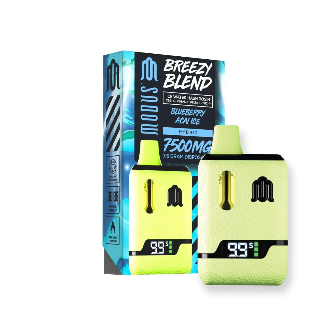 MODUS CB9A + THCP + D8P BREEZY BLEND 7.5GM DISPOSABLE MODUS