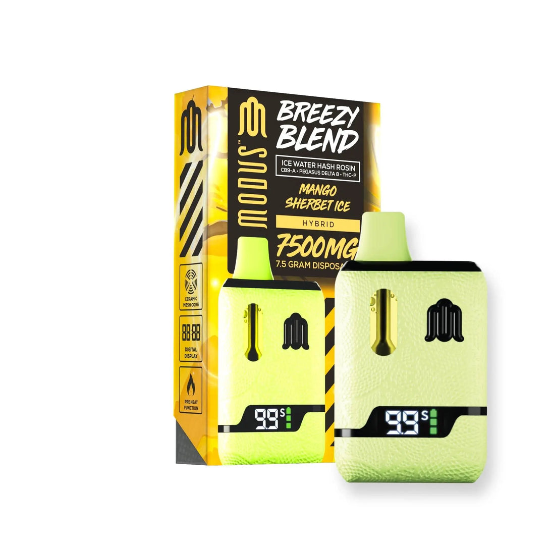 MODUS CB9A + THCP + D8P BREEZY BLEND 7.5GM DISPOSABLE MODUS