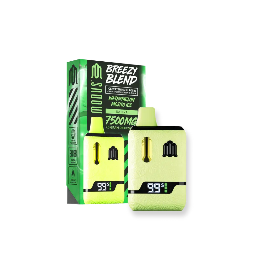 MODUS CB9A + THCP + D8P BREEZY BLEND 7.5GM DISPOSABLE MODUS