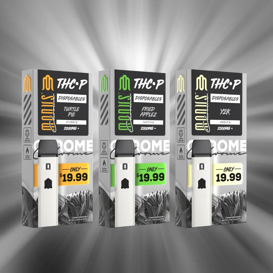 MODUS CHROME 2GM THCP DISPOSABLE MODUS
