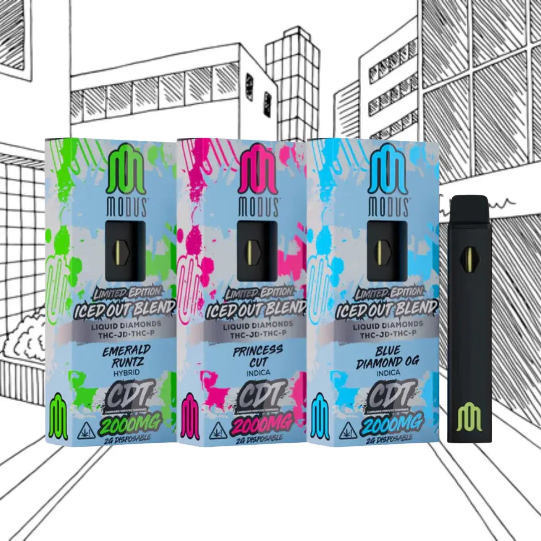 MODUS ICED OUT BLEND LIMITED EDITION 2GM DISPOSABLE MODUS