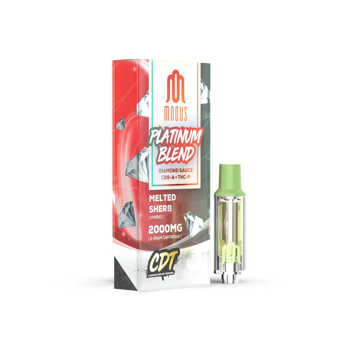 MODUS PLATINUM BLEND DIAMOND SAUCE 2GM CARTS MODUS