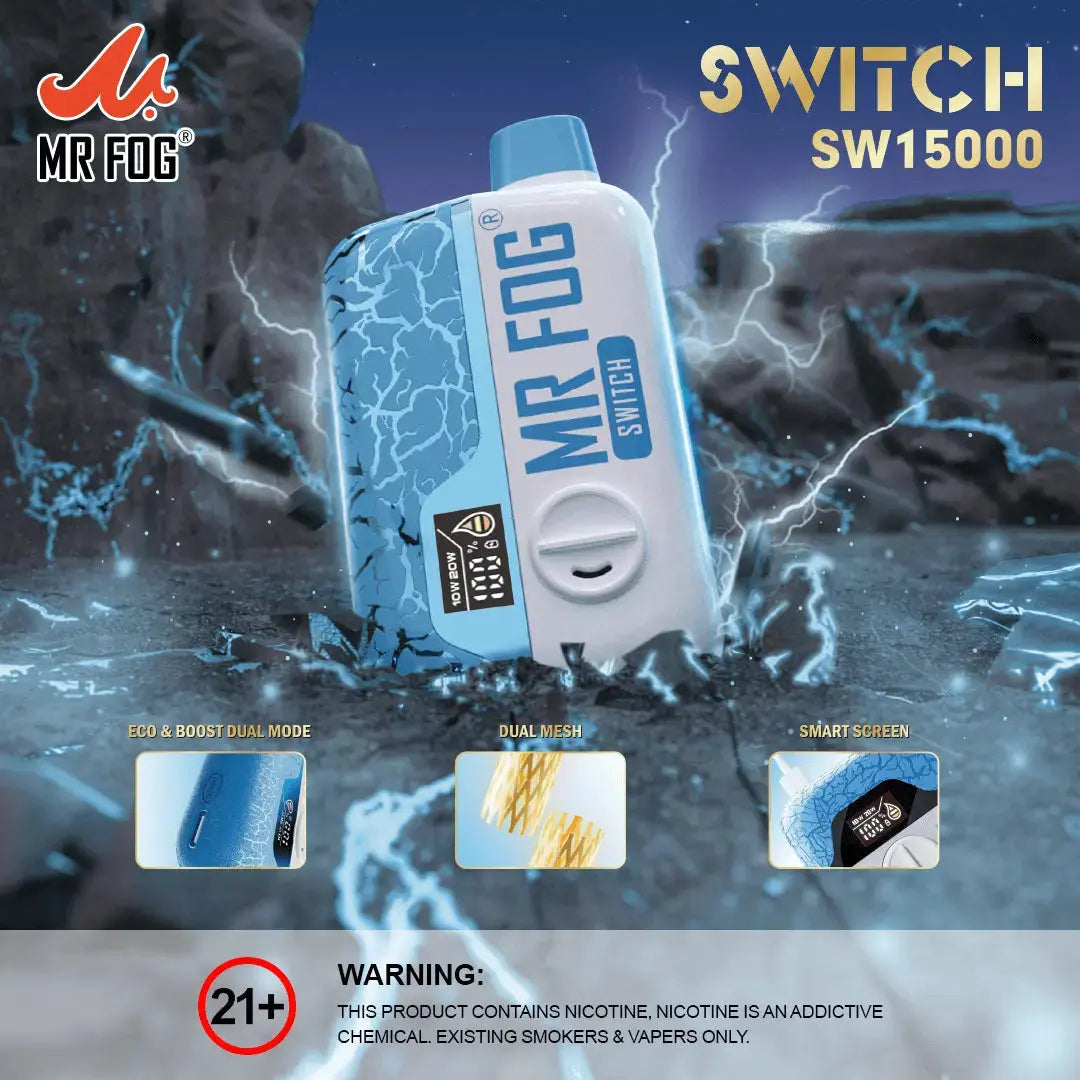 MR FOG SWITCH SW15000 DISPOSABLE 5% MR FOG