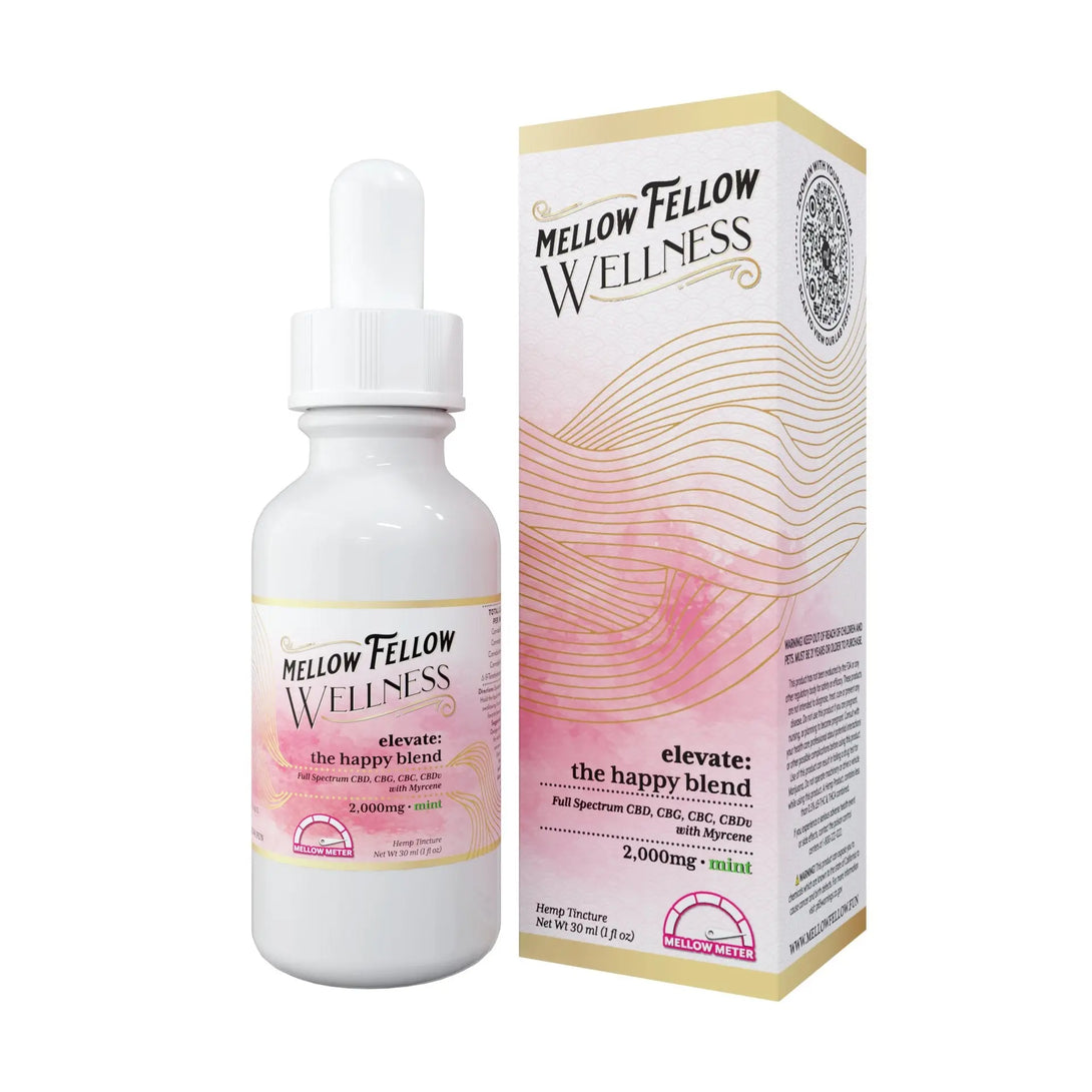 Mellow Fellow Wellness CBD Tincture-2000mg Mellow Fellow