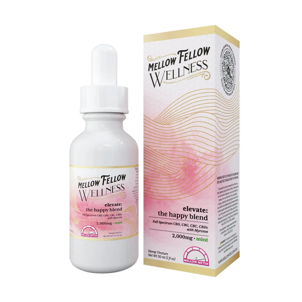 Mellow Fellow Wellness CBD Tincture-2000mg Mellow Fellow