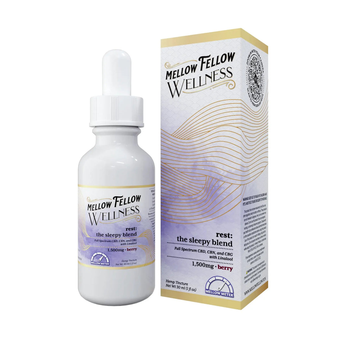 Mellow Fellow Wellness CBD Tincture-2000mg Mellow Fellow